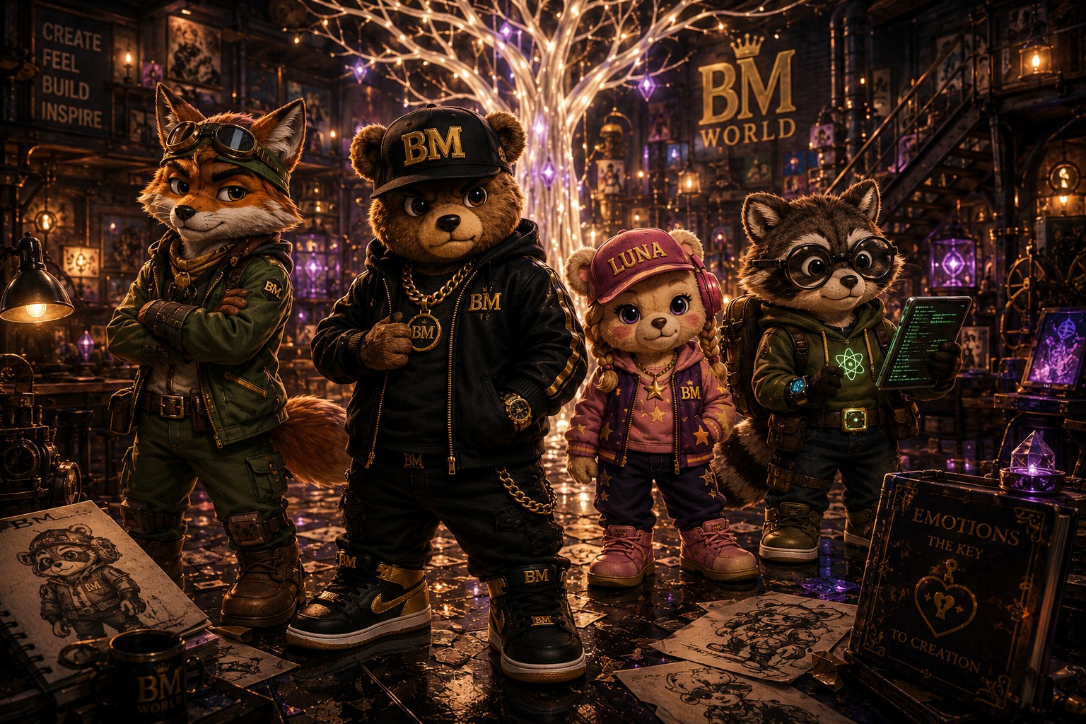 BM with Luna Ralph and Max