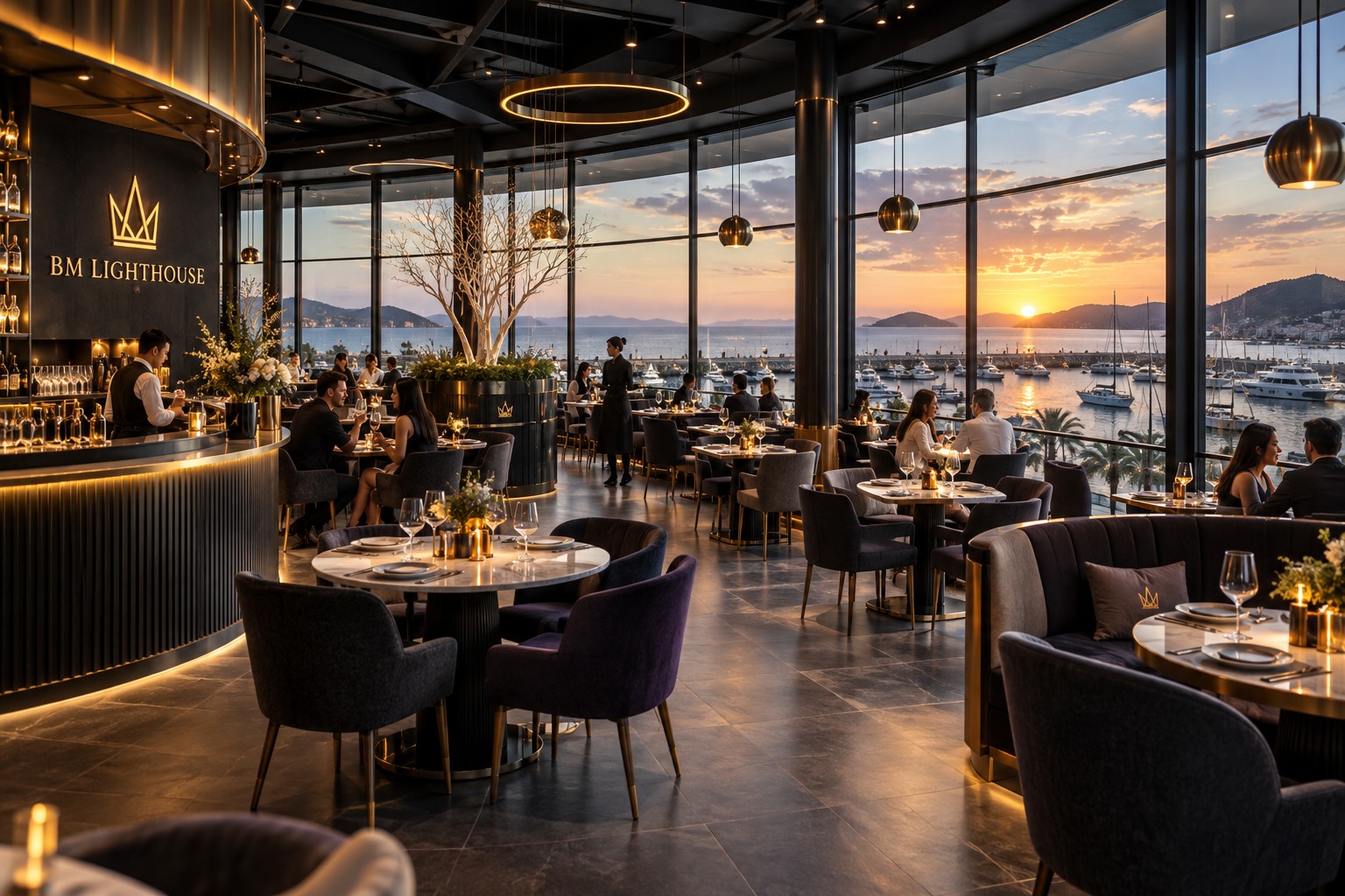 BM Lighthouse panoramic restaurant