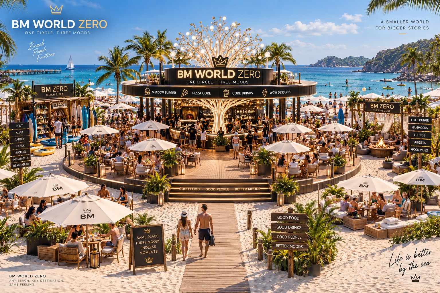 BM WORLD ZERO in daytime